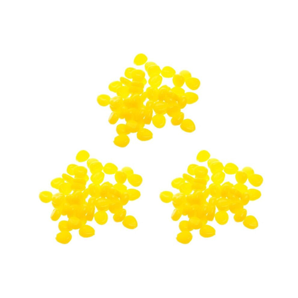 150Pcs Carp Fishing Corn Floating Artificial Bait Maize Floating Lures Baits Soft Bionic Simulation Lure 4712108105278