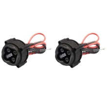 2X für Cart 2008-2010 48-Volt Lade Stecker Buchse JW2-H6181-02 Cart ZubehöR