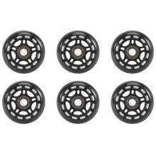 48 Pack Inline Skate Wheels Beginner's Roller Blades Replacement Wheel with Bearings Wheels 70mm
