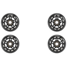 Paquet de 32 Roues de Patins Une Roues Alignées Roue de Remplacement pour Lames de Roller avec Roulements Roues de 70mm