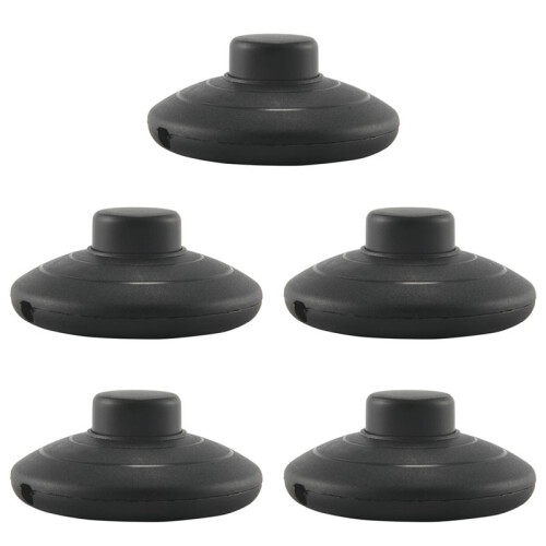 5pcs Black in- Lamp Foot  Push Power Pedal Light FootSwitch