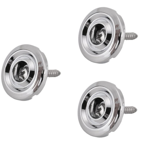 3X Pure Vintage -Style Jazz Bass/Precision Bass String Guide - Chrome