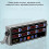 Commercial Eighth 8 Channel Electronic Countdown Kitchen Timer Digital Button Timing Reminder Restaurant Loud Clock US 5