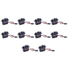 10X SURPASS HOBBY S0017P 17G Plastic Gear 1.8KG Digital Servo for RC Airplane Robot 1/18 Truck Car Boat Duct Plane