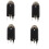 4Pc Svart Guitar Endpin Jack 6.35 Ingång för Alla Gitarr Eq Pickup Output Gitarrdelar och Tillbehör 2