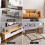 4PCS Adjustable Bed Frame Support Legs ( 8.3In-14.5In), Frame Center Slats Heavy Support Leg,for Frame/Sofa/Chair/Table 5