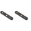 2pcs 32MM Width Control Plate for  TL Telecaster Tele Guitar Replacement, Black 2