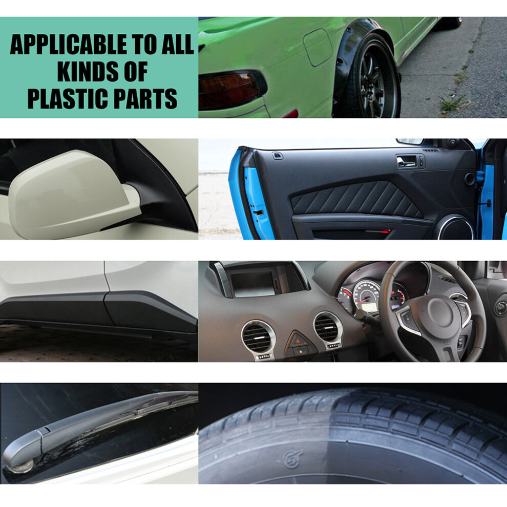 Plastic Revitalizing Coating Agent For Car Interiors, 30Ml/50Ml Sizes 8021390629093