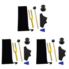 3X F 963HZ Tuning Fork Set, Tuning Fork for Healing Chakra, Sound Therapy, Keep Body, Mind and Spirit in Perfect Harmony