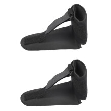 2 PièCes Attelle de Nuit pour Fasciite Plantaire Support de Chaussette Attelle de Pied Tombant Dorsal Attelles de Botte D'ÉTirement Doux Taille L