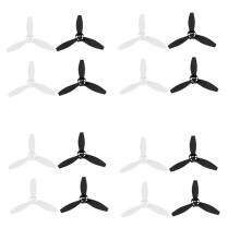 16 Propellers Props Replacement Parts Blades for  Bebop 2 Drone Black White