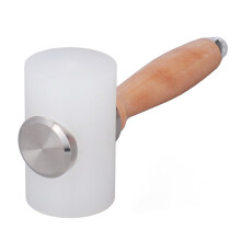 Leather Carving Hammer Nylon Wooden Handle DIY Tool 19x8x5cm