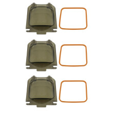 3X SPX1600D Siebabdeckungsdeckel für Super Pump SP1600X5 SP1605X7 SP1607 mit Ersatzabdeckungsdichtung