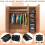 8 Pack Magnetic Push  Heavy Duty Push to Open Cabinet Hardware Push Release Magnets Touch , Black 5
