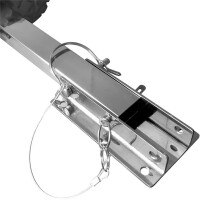 Trailer Coupler Pin 5/16-Inch Diameter x 2-3/4-Inch Long Trailer Pins with Plastic Coating Tether 10Pc 11-1/2inch Length