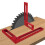 Woodworking Right Angle Ruler Carpenter Square Measuring Ruler 90 Right Angle Calibrator for Wood Work Projects-100mm 5