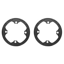 2X Aluminum Alloy Protect Cover Bicycle Bash Guard Chain Guide BCD104 Chainring for XC FR AM Bicycle 30 Speed,32T-36T