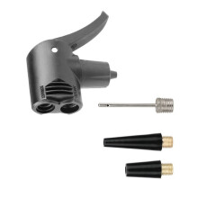 Ergonomic Bike Pumps Head with 3 Valves Types Connection-Type A