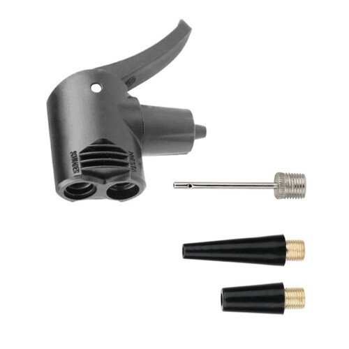 Ergonomic Bike Pumps Head with 3 Valves Types Connection-Type A