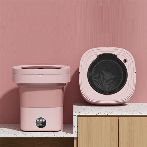 Folding Washing Machine Portable Small Washing Machine  Underwear Cleaning Machine 8L  (US Plug) 2