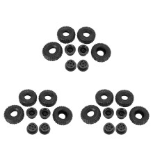 12 Pcs RC Car Tires Wheels Rims Set for MN D90 D91 RC Car Spare Parts Crawler Car Assembled Tyre for Truck Parts