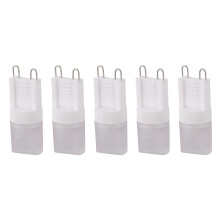 5X G9 Warm White 1 LED Bulb Spot Light Lamp 1W AC 220V-240V High Power