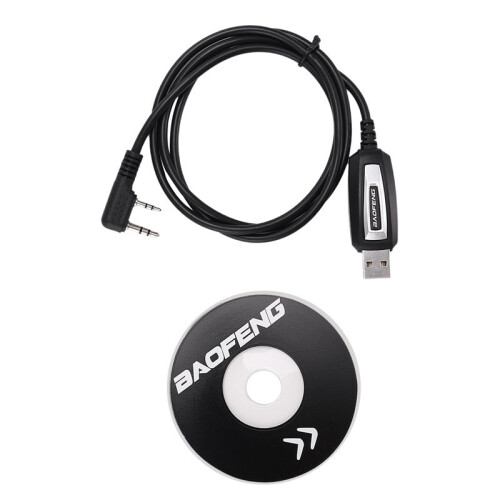 USB Programming Cable + Driver CD for Two Way Radio UV-5R BF-888S BF-F8