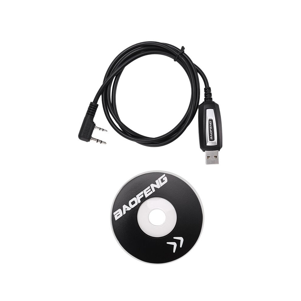 Usb Programming Cable + Driver Cd For Two Way Radio Uv-5R Bf-888S Bf-F8 4762167100257