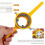 2sets Plastic Pipe Thread Die Kit,PVC Pipe Threader Plumbing Tool Kit,Water Pipe Die Plastic Pipe Die Tap Wrench Set 4