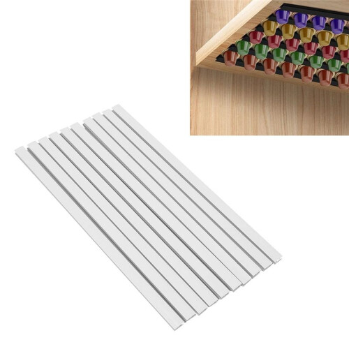 Kaffeepad-Klebehalter, Wandmontage, Kaffeekapselhalter, DIY, Selbstklebendes Kaffeepad, Kaffeebeutel, Kapsel, Weiß 2