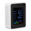 6-in-1 Luftqualitätsmonitor, LCD, 5V USB, 184g, Weiß 15