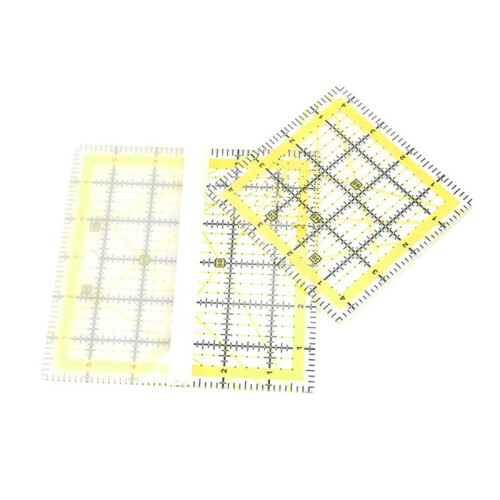 4PCS Multifunctional Acrylic Patchwork Ruler Tool Set Measuring Ruler Square Sewing Ruler Laser Cutting Quilting 2