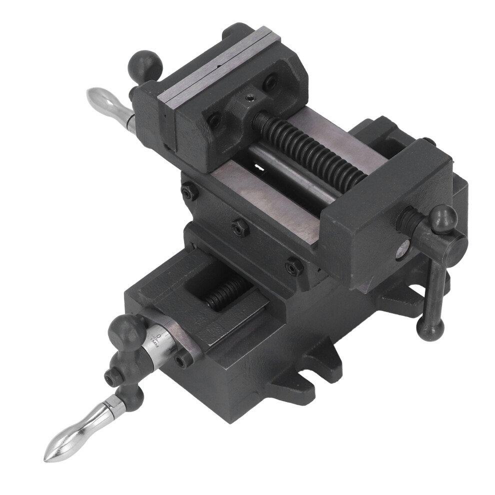 3in Cast Steel Cross Slide Vise