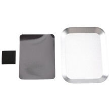 Useful Aluminum alloy Screw Tray with Magnetic Pad for RC Model Phone Car Repair Tool silver