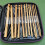 20PCS Bamboo Crochet DIY Hand Crochet Tool Carbonized Bamboo Handle Crochet Sweater Needle Set 4