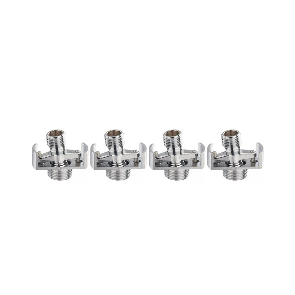 4X Adjusting The Angle Of Intake Pipe Copper Shower Angled Curved Foot Eccentric Screw Corner Faucet Accessor A 4711985851209