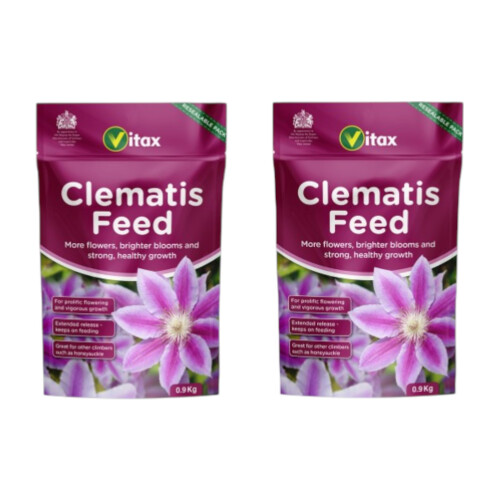 Vitax Vitax Clematis Feed 900g x 2 Potassium Fertiliser
