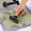 4 Pack Rubber Roller,Black Ink Roller Tool for Crafting Wallpapers Stamping Gluing Application 5
