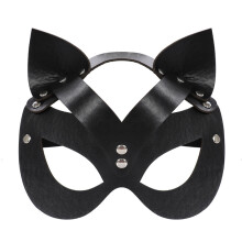 Maschera Cosplay Carnevale Masquerade Coppia di Maschere per il Viso Halloween Costumi Accessori Neri, Taglie A-C