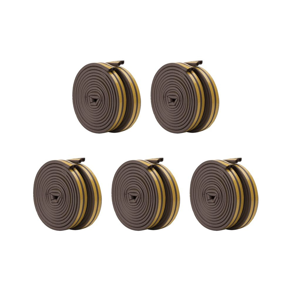 10 Roll Eva Seal Weather Strip Foam Tape D Type 10M Doors Windows Draught Excluder Anti-Collision Seal Strips 6034197969264