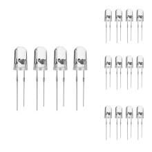 800Pcs/Lot 5mm Round Uv LEDDiode Super Bright Water Clear LEDLight Lamp Color