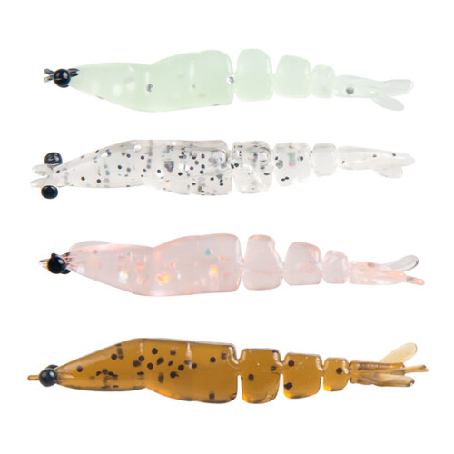 20Pcs/set Soft Crawfish Soft Shrimp Lures Baits Soft-No. 01 1