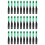 30Pcs Sc/Apc Fiber Optic Connector Embedded Single Mode Component Fiber Optic Quick Connector-Black + Green 1