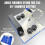 100 Type Angle Grinder Stand for Tile 45 Chamfer Cutting Metal Ceramic Tile Chamfering Frame Portable Chamferer Tool B 4