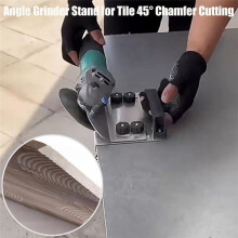 100 Type Angle Grinder Stand for Tile 45 Chamfer Cutting Metal Ceramic Tile Chamfering Frame Portable Chamferer Tool B