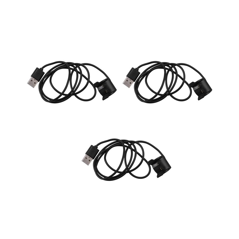 3X Charger For Vivosmart Hr, Replacement Charging Cable Cord For Vivosmart Hr/ Vivosmart Hr+ (Black) Black 6033027394047