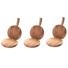 3X Dough Pressing Tool Dough Presser Dumpling Skin Wood Dumpling Pressing Tool Dough Presser Dumpling Wrappers Presser C