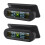 2X Solar Wireless USB TPMS Car Tire Pressure Monitor System HD LCD Display 4 External Sensor 1