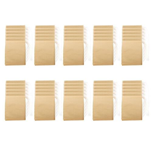3000PCS Tea Filter Bags, Disposable Paper Tea Bag with Drawstring Safe Strong Penetration Unbleached Paper