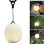 Waterproof Camping LED Light Portable Hanging Eggs Shape Soft 2